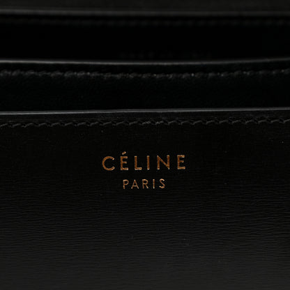 Celine Box Calfskin Medium Classic Box Flap Black 11 of 23