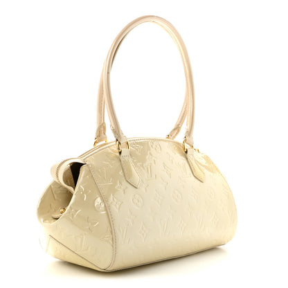 Louis Vuitton Vernis Sherwood PM Blanc Corail 3 of 11