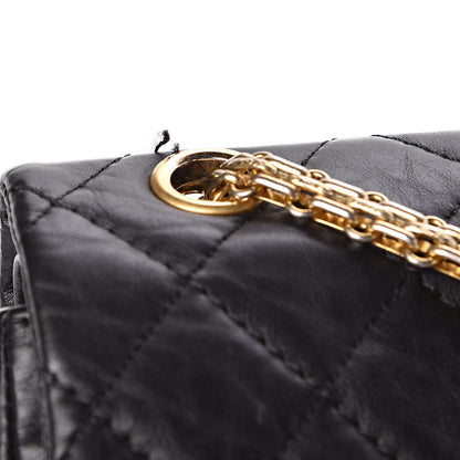 Chanel Aged Calfskin Quilted 2.55 Reissue 226 Flap Black 11 of 13