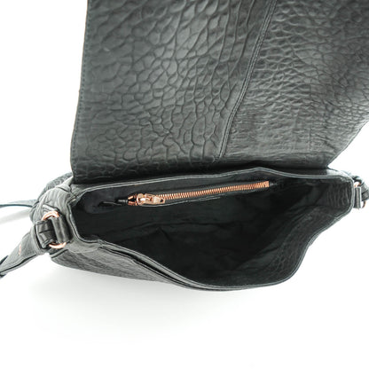 Alexander Wang Pebbled Lambskin Lia Sling Black with Rose Gold Hardware 5 of 7