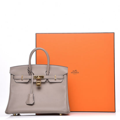 Hermes Swift Birkin 25 Gris Asphalte 27 of 27