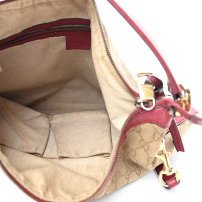 Gucci Monogram Small Miss GG Hobo Red 5 of 10