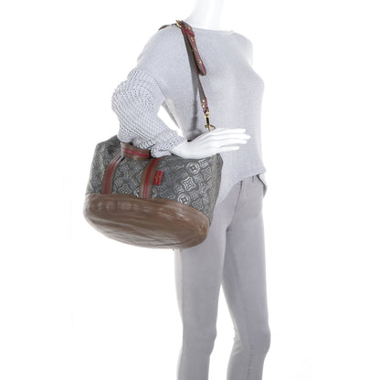 Louis Vuitton Jacquard Monogram Fabric Aviator Kaki 2 of 8