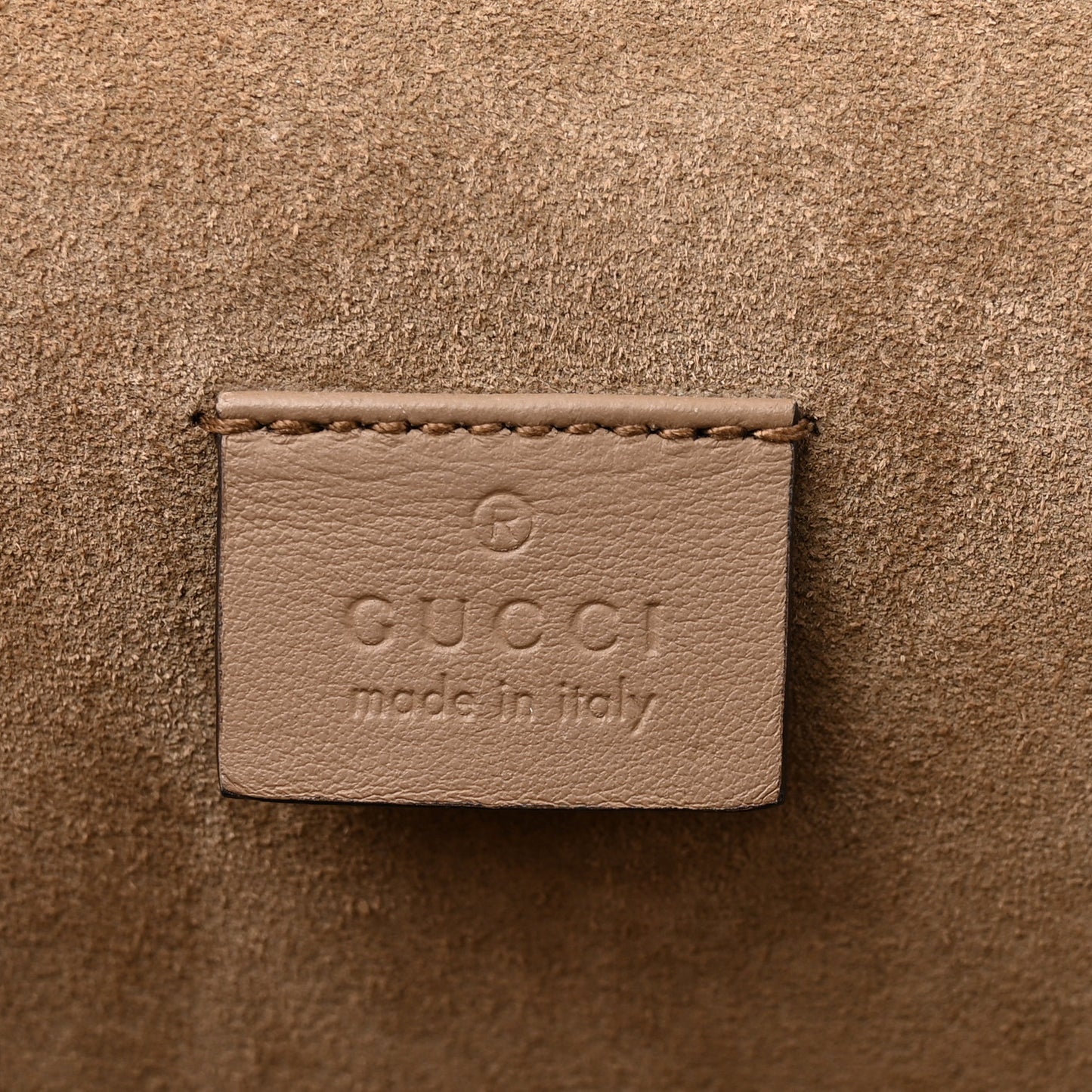 GG Supreme Monogram Medium Dionysus Shoulder Bag Taupe