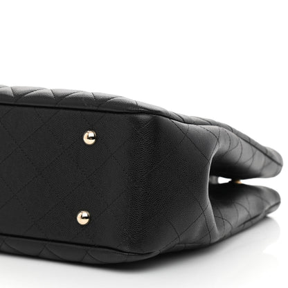 Chanel Caviar Quilted Large Shopping Tote Black 18 of 21