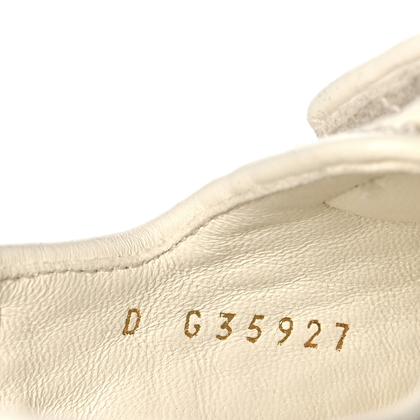 Knit Fabric Velcro Dad Sandals 36 Ivory