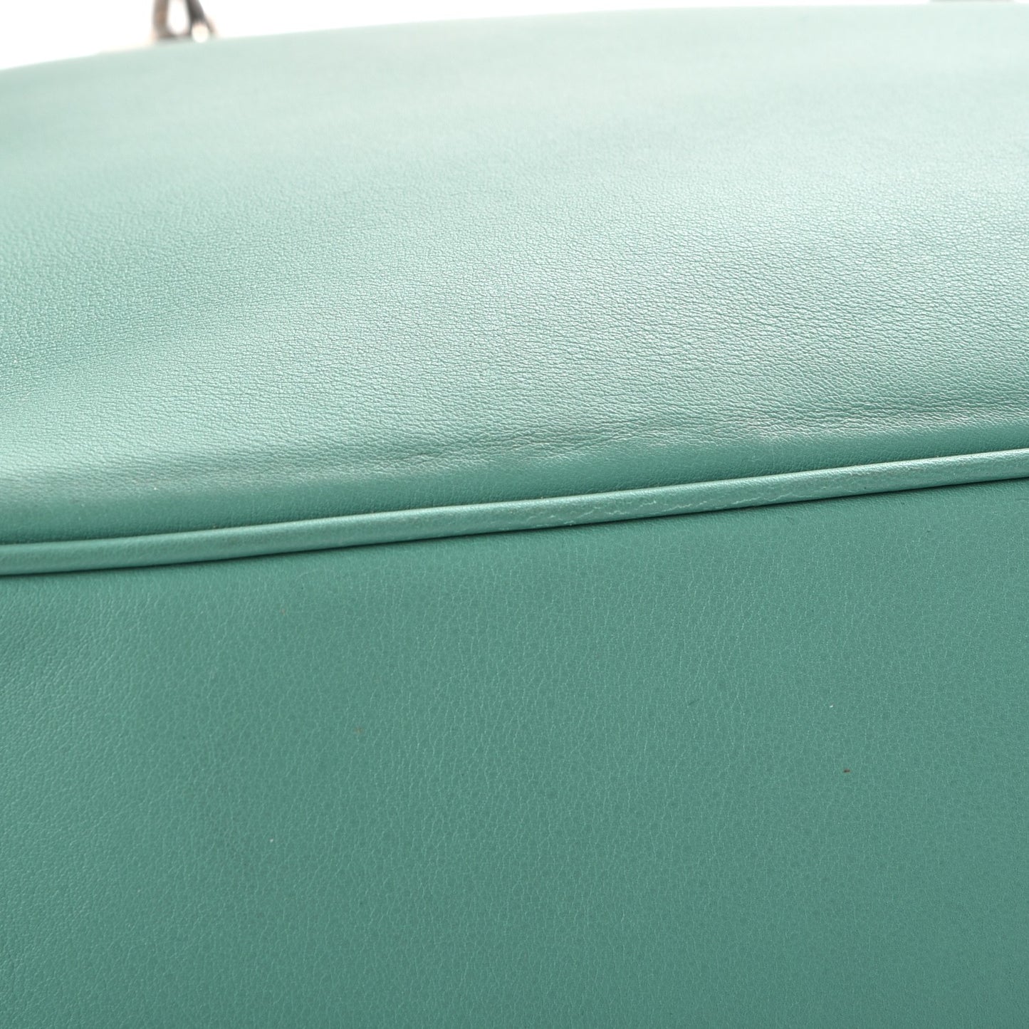 Smooth Calfskin Large Diorissimo Tote Green