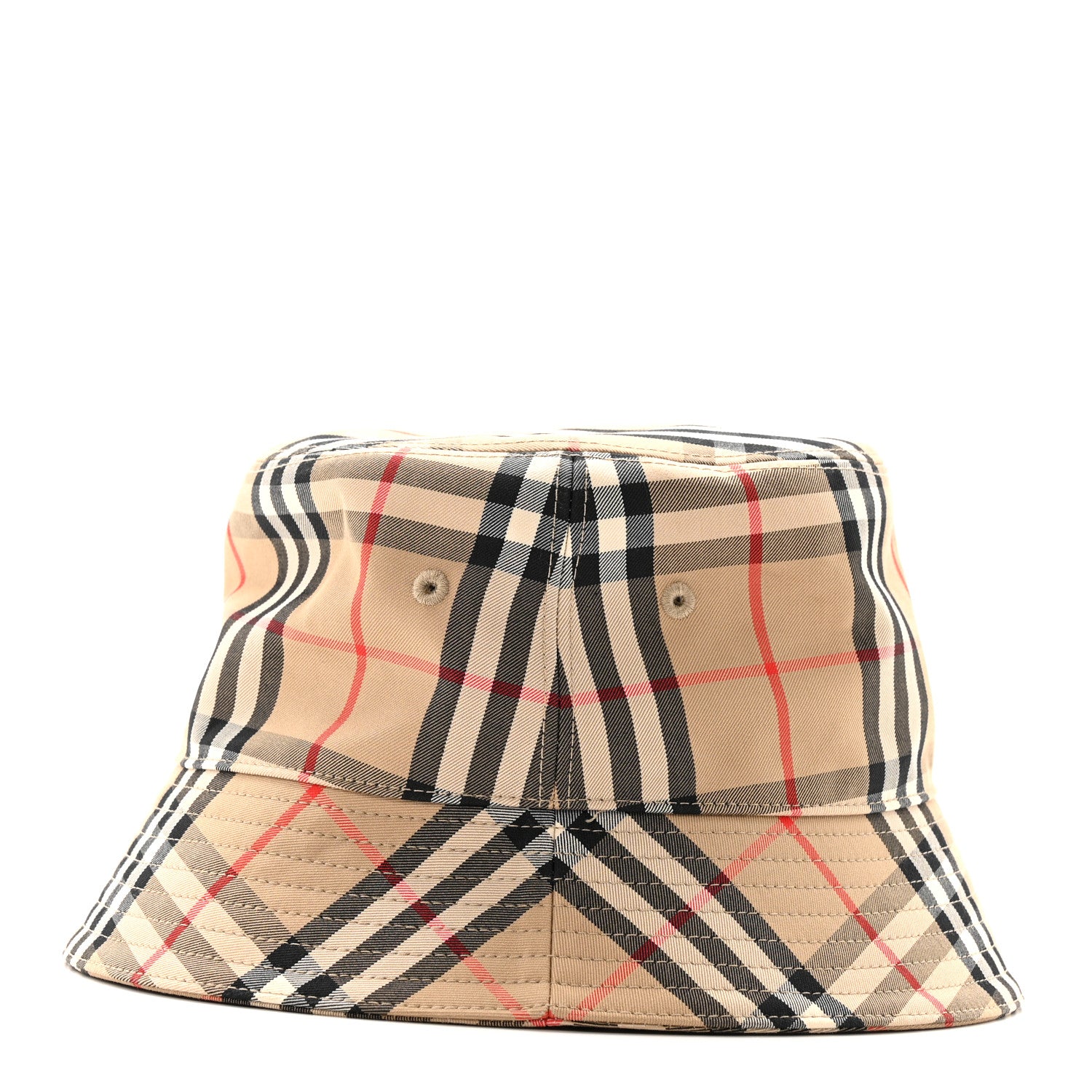 Burberry Technical Cotton Vintage Check Bucket Hat L Archive Beige 4 of 9