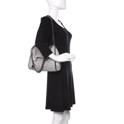 Stella McCartney Shaggy Deer Falabella Fold Over Tote Silver 2 of 10