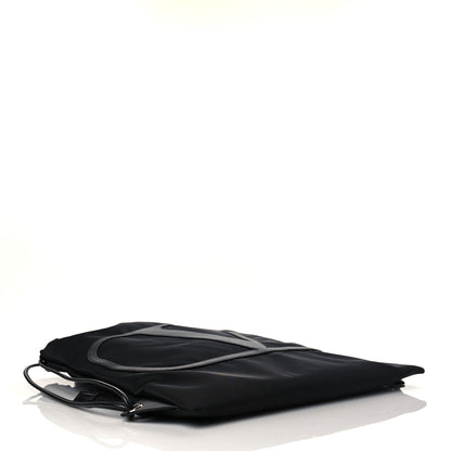 Valentino Garavani Nylon VLogo Drawstring Backpack Black 4 of 10