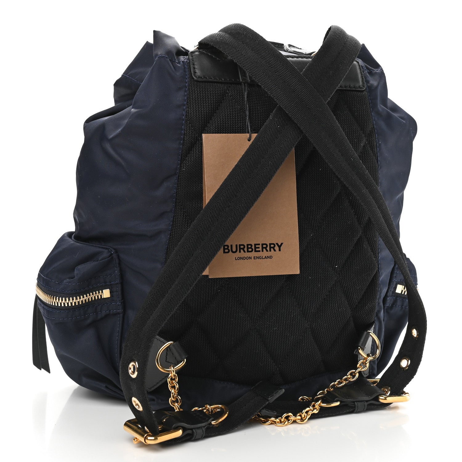 Burberry Nylon Medium Rucksack Backpack Ink Blue 3 of 9