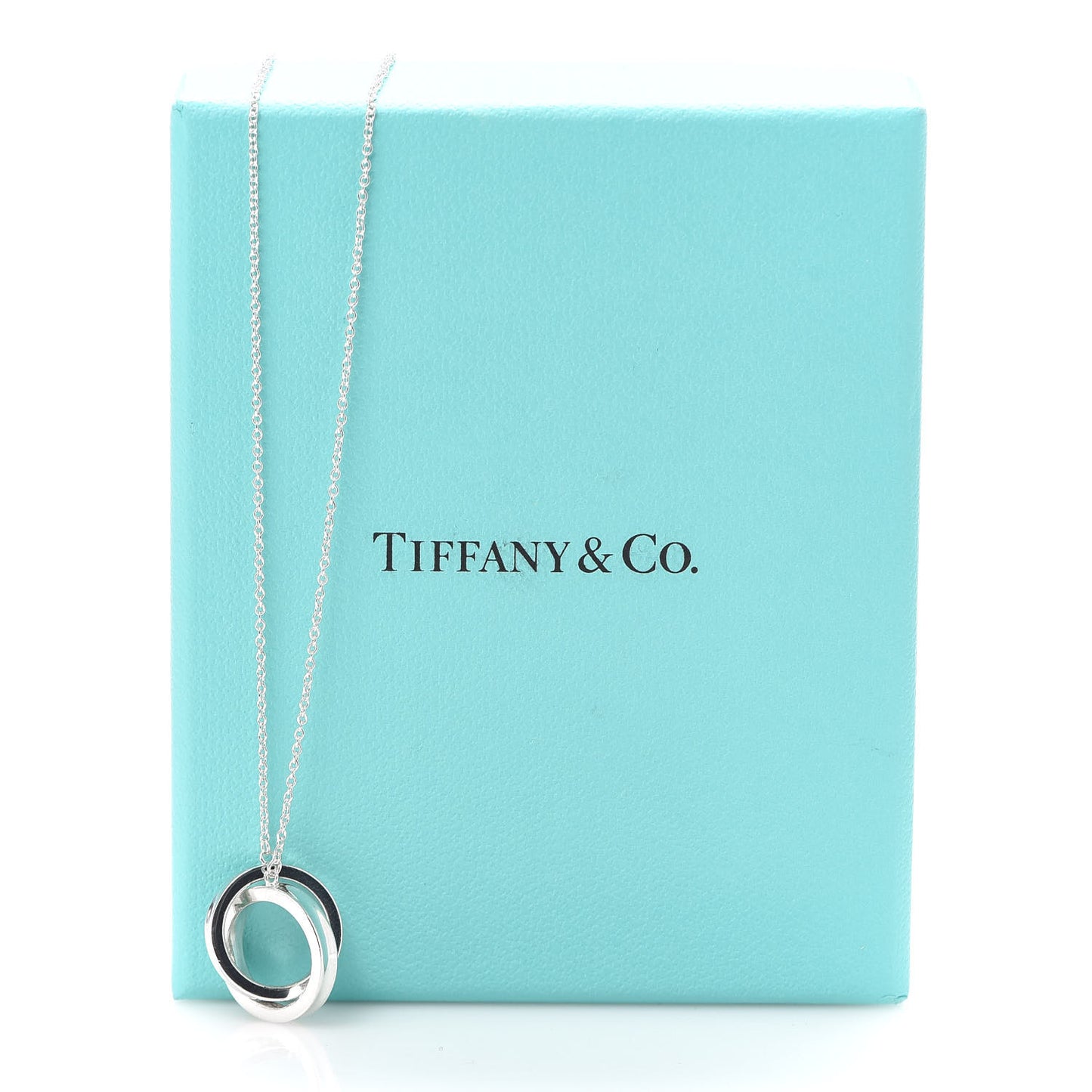 Sterling Silver 1837 Interlocking Circles Pendant Necklace