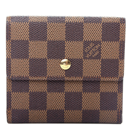 Louis Vuitton Damier Ebene Elise Wallet 1 of 9
