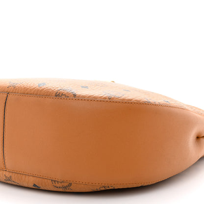 MCM Visetos Large Patricia Hobo Cognac 10 of 17