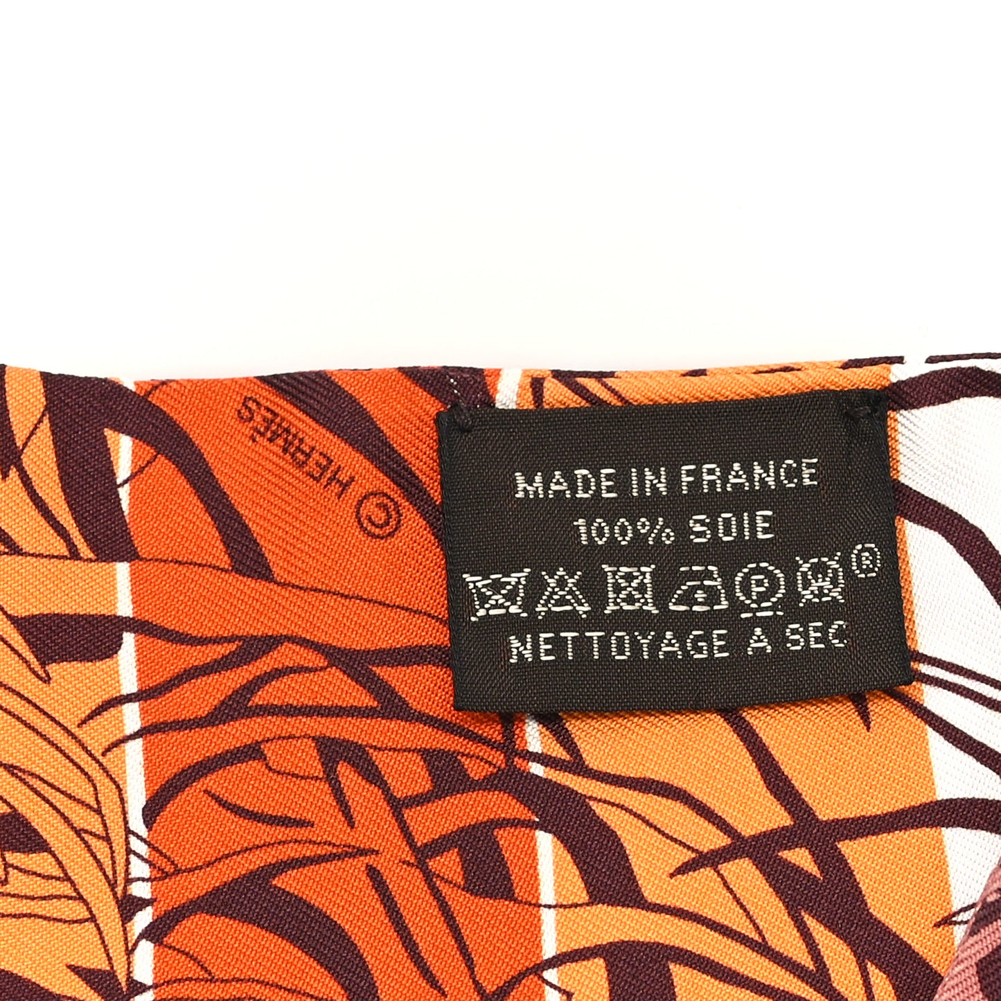 Silk Jungle Love Rainbow Twilly Brun Brique Fauve