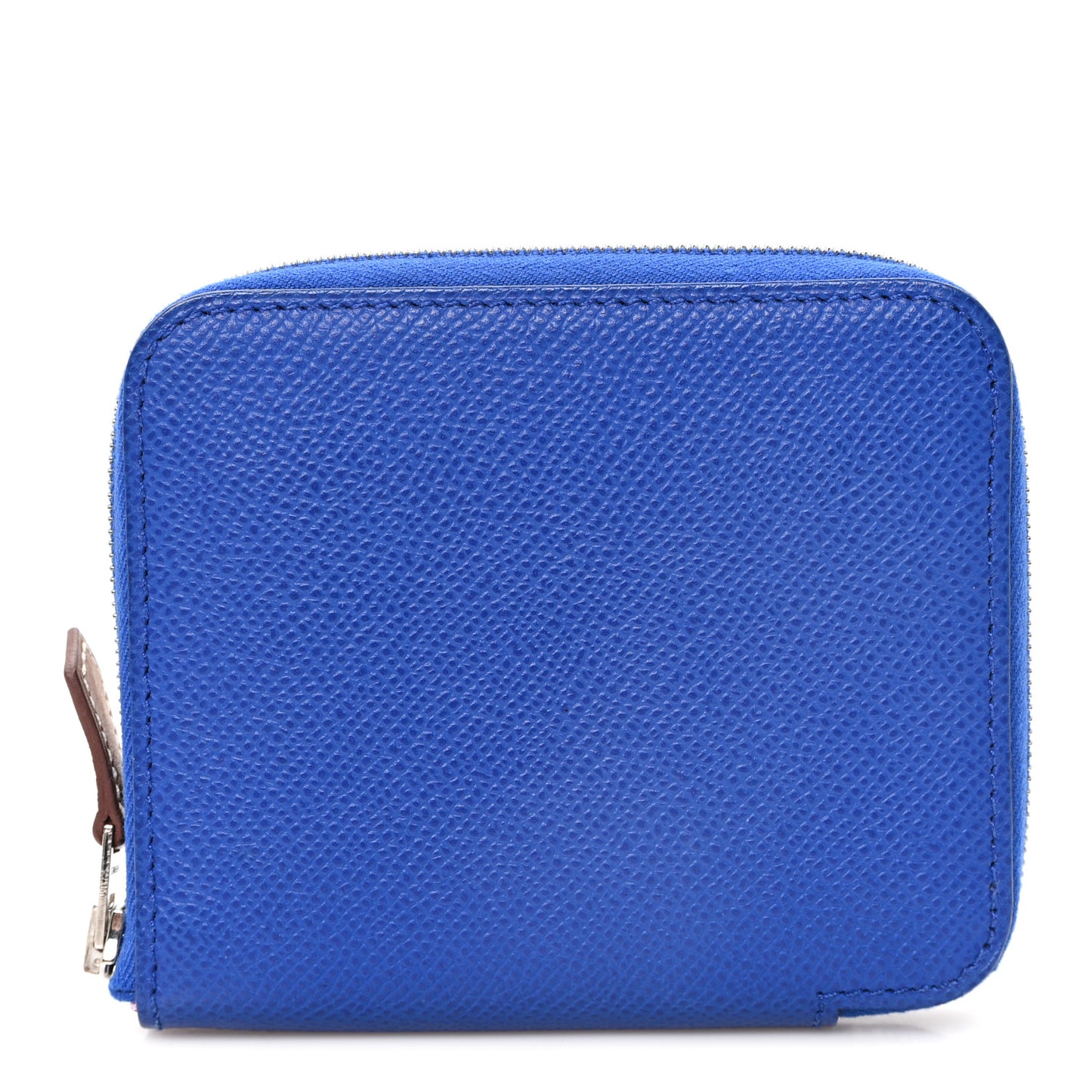 Epsom Silk'In Compact Wallet Bleu Electrique