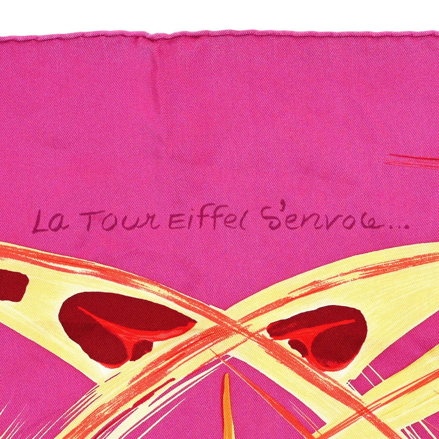 Hermes Silk Le Tour Eiffel S'Envole Scarf 90 4 of 5