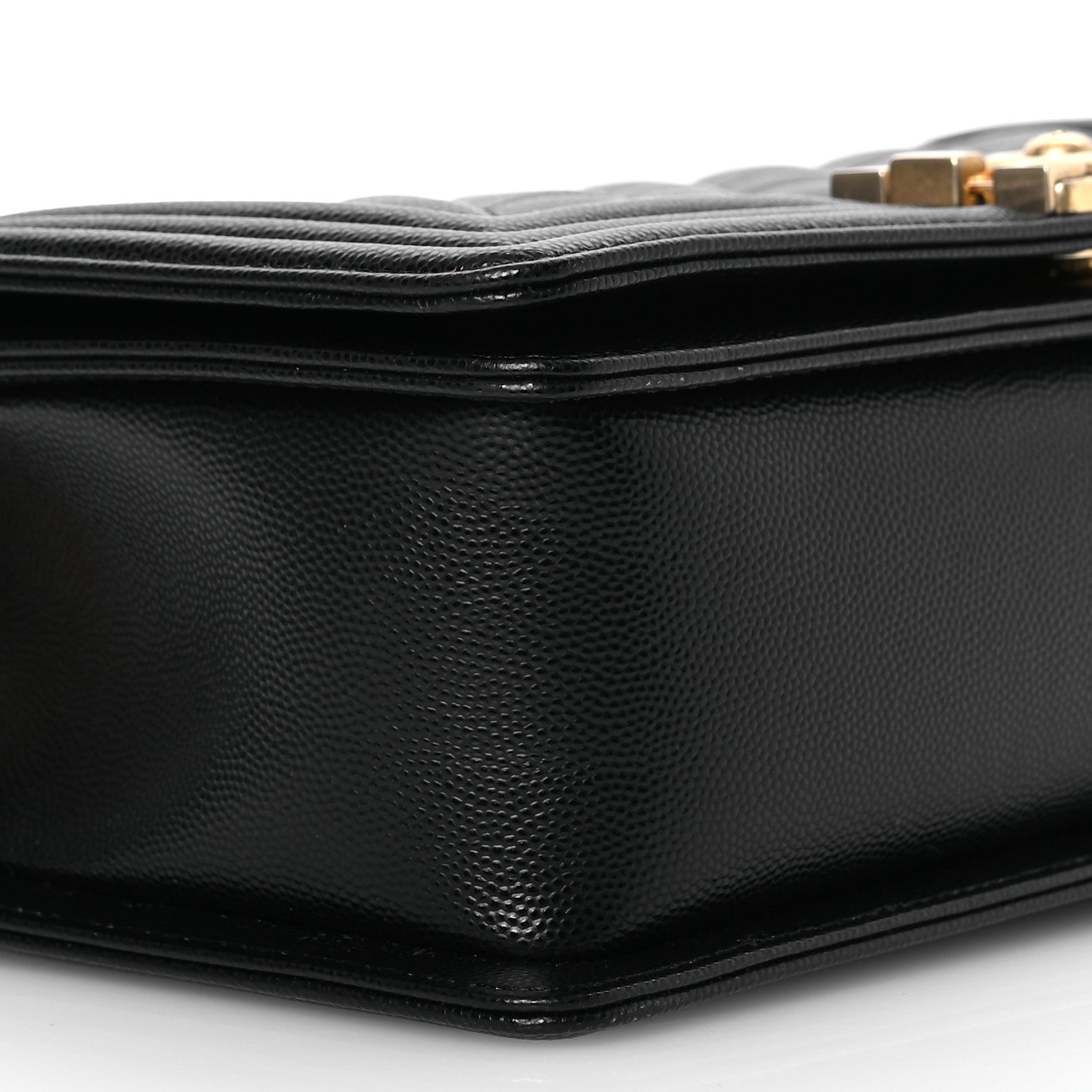 Chanel Caviar Quilted Medium Boy Flap Black 10 of 11