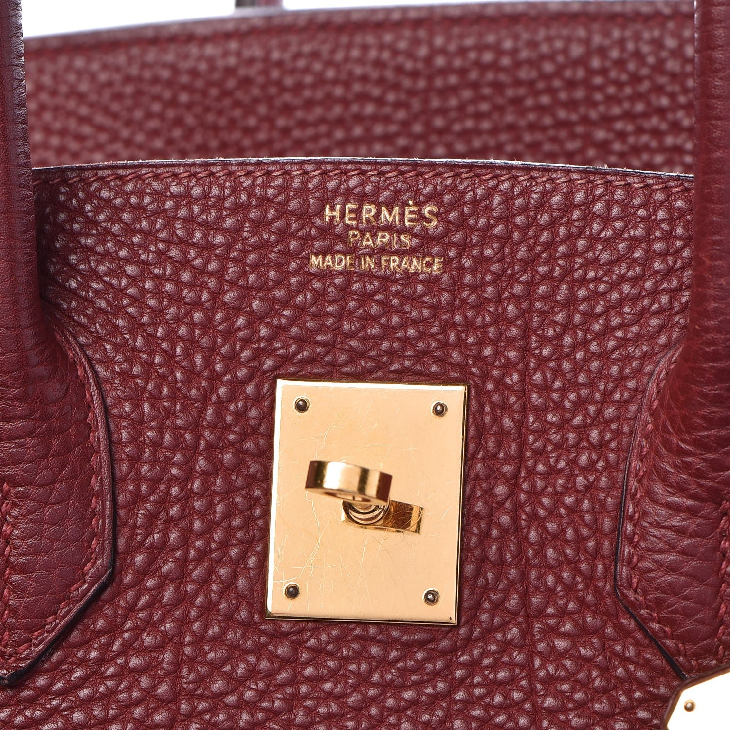 Hermes Fjord Birkin 35 Rouge H 21 of 41