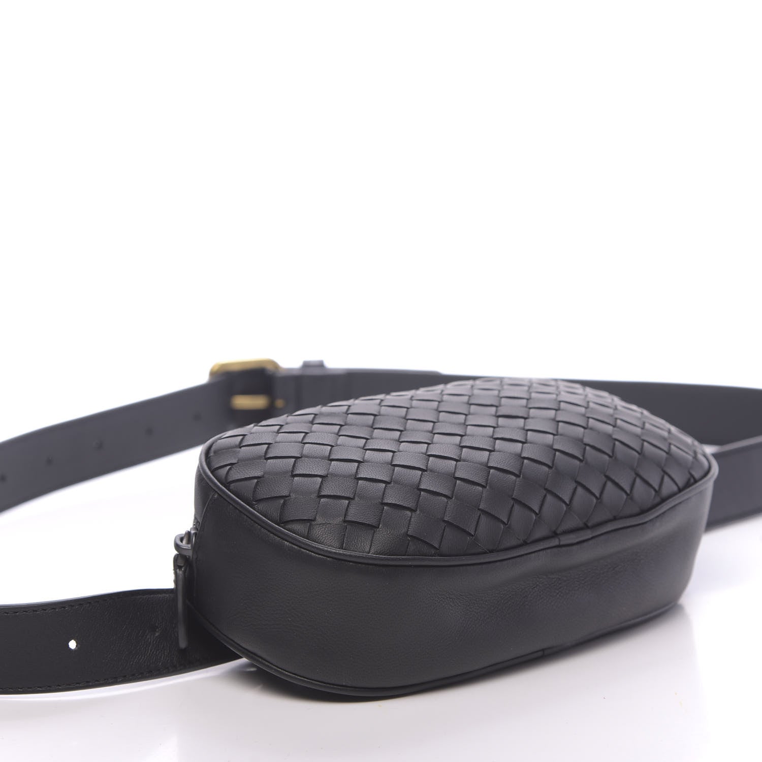 Bottega Veneta Nappa Intrecciato Belt Bag Black 8 of 9