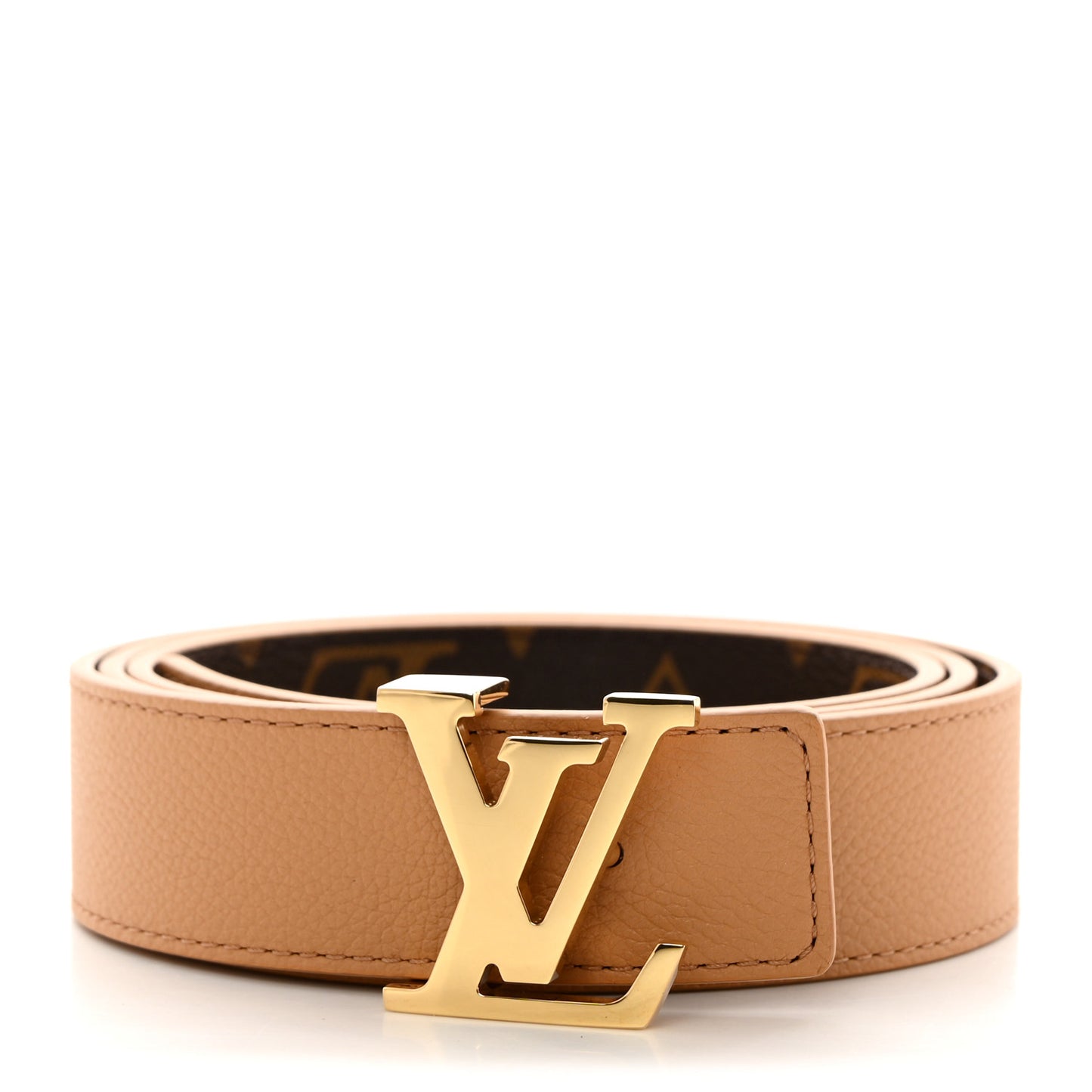 Monogram Calfskin 30mm LV Initiales Reversible Belt 90 36 Arizona