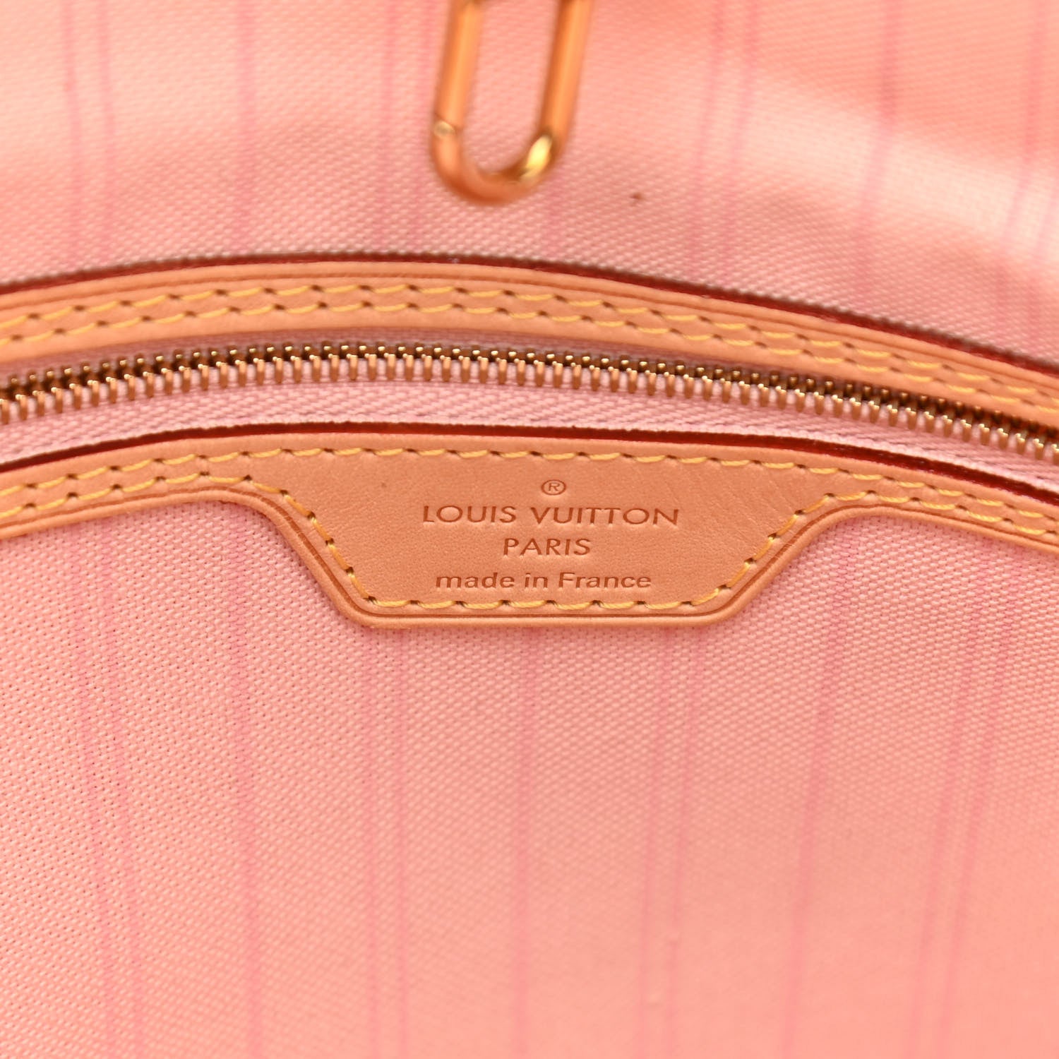 Louis Vuitton Damier Azur Delightful PM Rose Ballerine 6 of 8