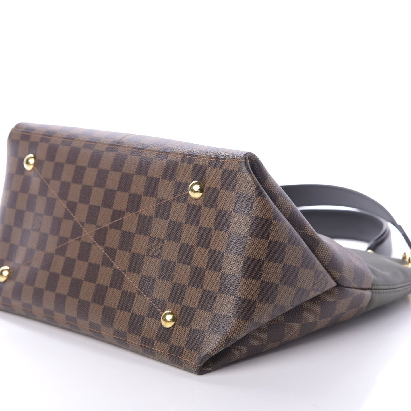 Damier Ebene Calfskin Maida Khaki