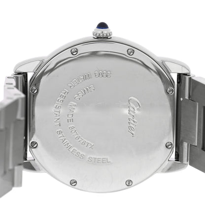 Cartier Stainless Steel 36mm Ronde Solo Quartz Watch 4 of 4