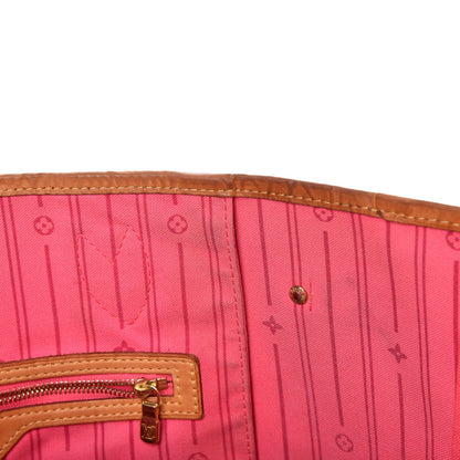 Louis Vuitton Monogram Roses Neverfull MM 16 of 21