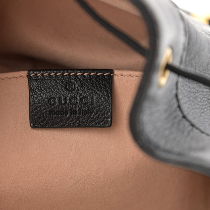 Gucci Piuma Lux Energy Medium Re(Belle) Convertible Bucket Bag Black 6 of 10