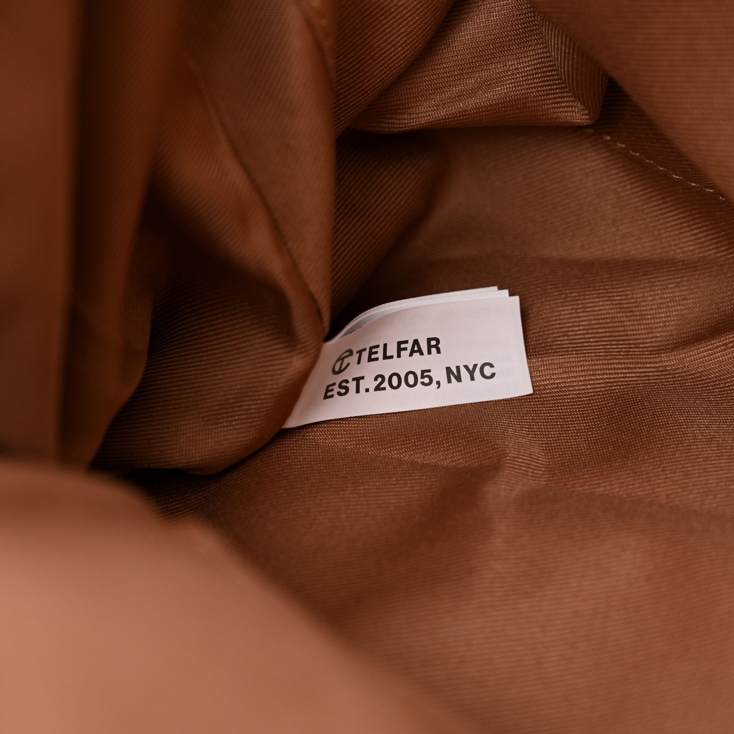 Metallic Vegan Leather Large Shopping Bag Copper