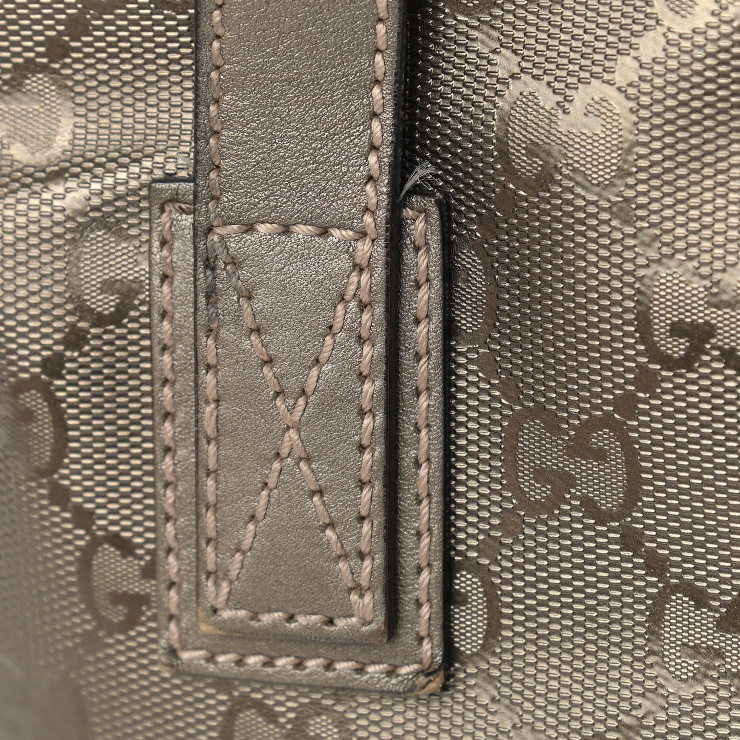 Imprime Monogram Small Joy Tote Pewter