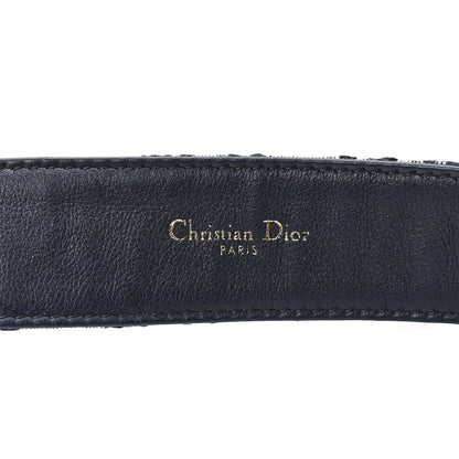 Christian Dior Oblique Diorquake Belt 80 32 Blue Multi 3 of 5