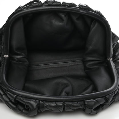 Bottega Veneta Nappa Maxi Intreccio The Pouch Oversized Clutch Black 5 of 10