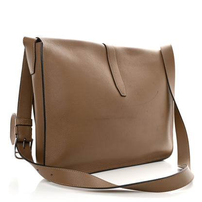 Hermes Togo Steve Light Messenger Beige De Weimar 3 of 12
