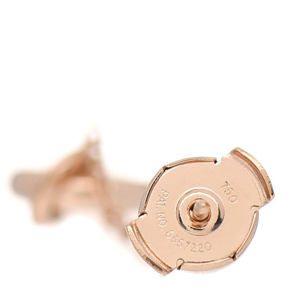 Hermes 18K Rose Gold PM Farandole Drop Earrings 5 of 5