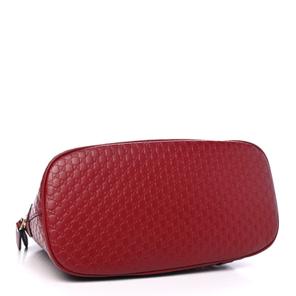Gucci Microguccissima Medium Dome Bag Red 3 of 4