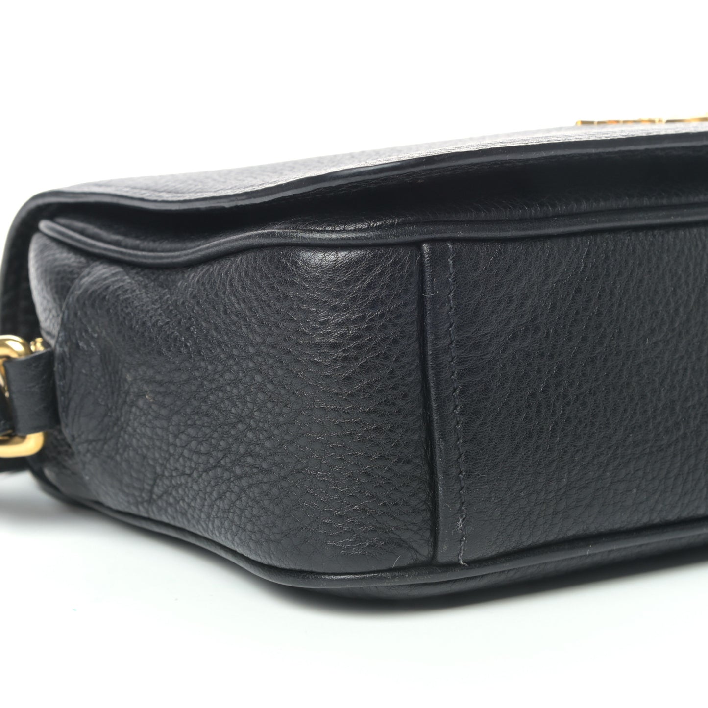 Vitello Phenix Crossbody Bag Black