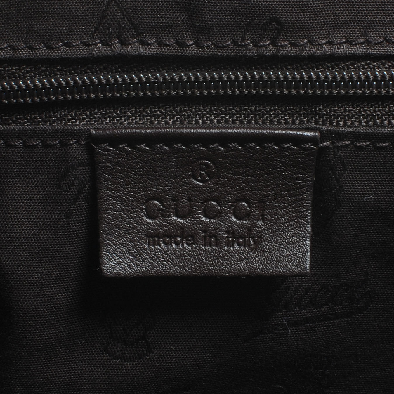 Gucci Guccissima Medium Sukey Hobo Dark Brown 6 of 7