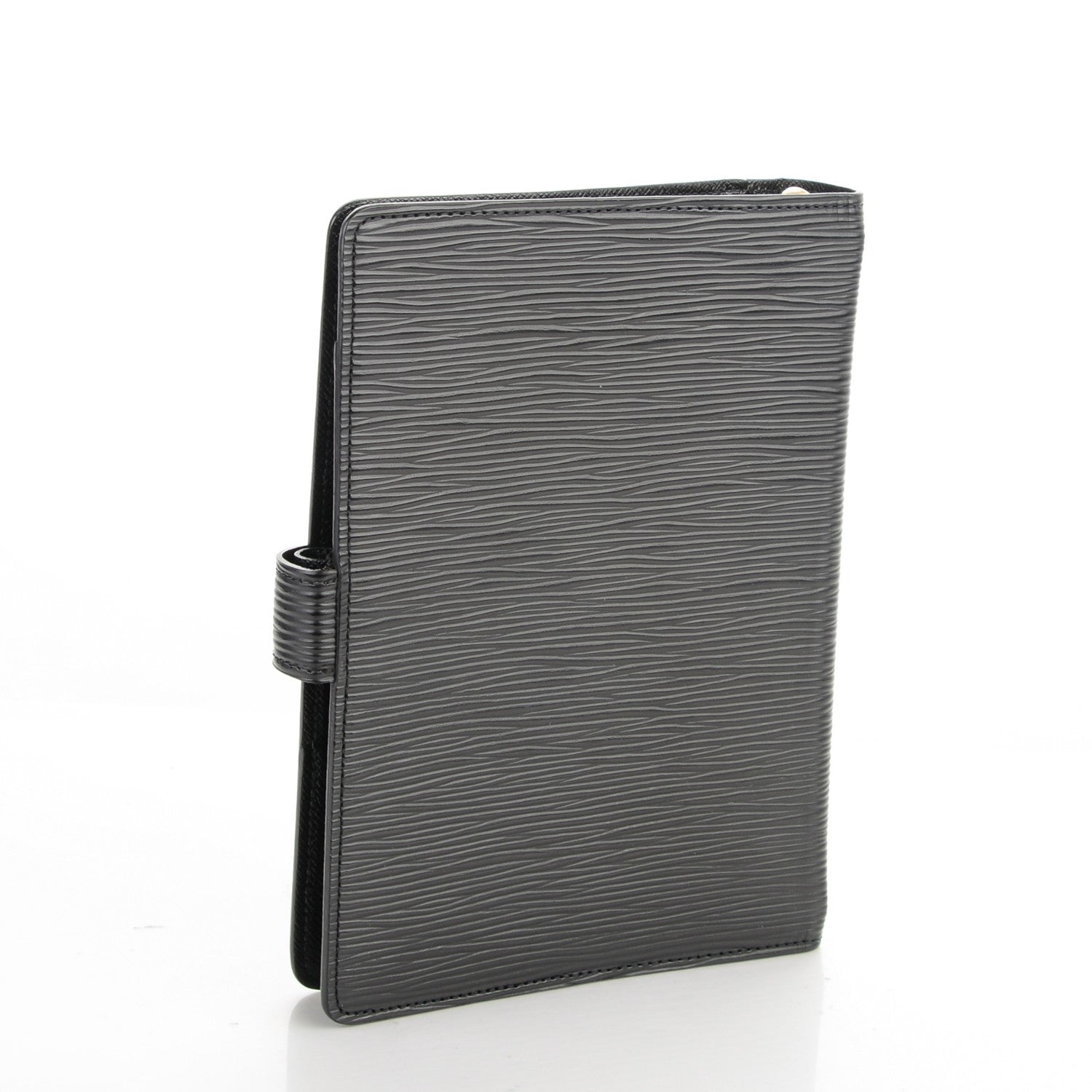 Louis Vuitton Epi Medium Ring Agenda Cover Black 3 of 7