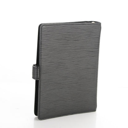 Louis Vuitton Epi Medium Ring Agenda Cover Black 3 of 7