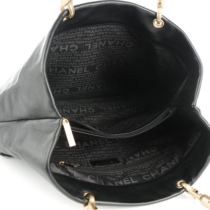 Chanel Deerskin CC Tote Black 8 of 8