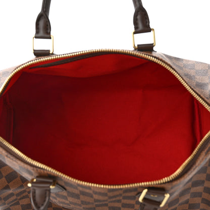 Louis Vuitton Damier Ebene Speedy 35 5 of 13