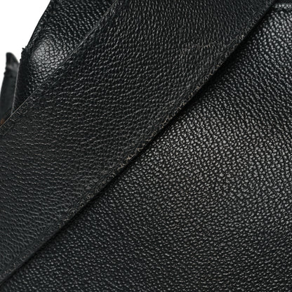 Burberry Soft Grain Calfskin House Check Small Helmsley Crossbody Black 9 of 10