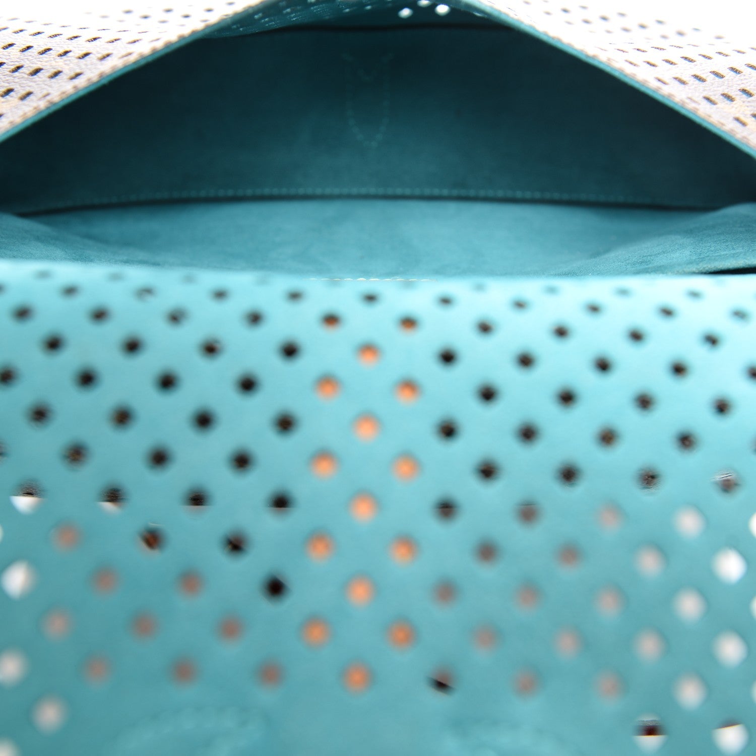 Louis Vuitton Monogram SC Flore Saumur Teal 8 of 12