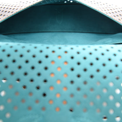 Louis Vuitton Monogram SC Flore Saumur Teal 8 of 12