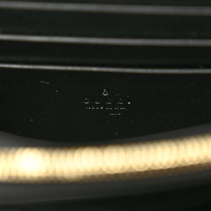 Gucci Roxy Calfskin Medium Blondie Chain Wallet Black 6 of 10