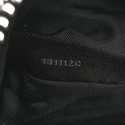 Alexander Wang Mesh Crystal Rhinestone Mini Heiress Pouch Black Silver 7 of 10