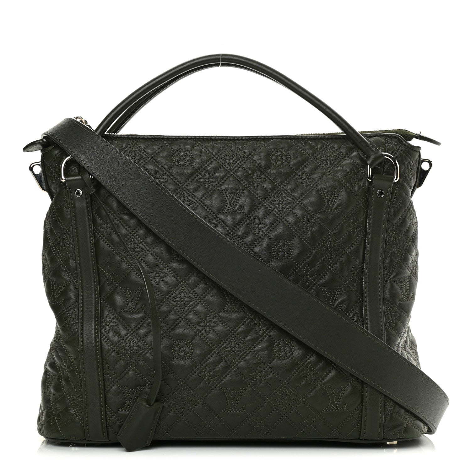 Louis Vuitton Monogram Lambskin Antheia Ixia PM Vert Bronze 1 of 12