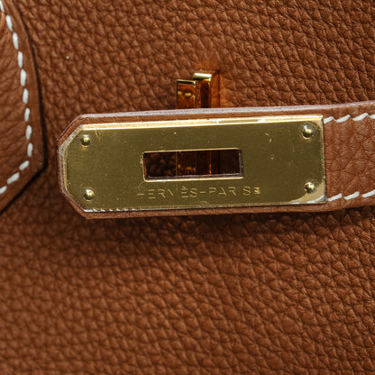 Hermes Togo Birkin 35 Gold 12 of 26